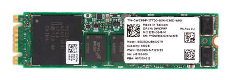Dell Intel 480GB SATA 6G MLC RI M.2 2280 BOSS SSD - WCP9P SSDSCKJB480G7R