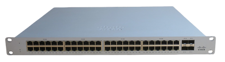 Cisco Meraki MS120-48LP-HW 48x 1GbE PoE+ + 4x SFP Cloud Managed Switch UNCLAIMED