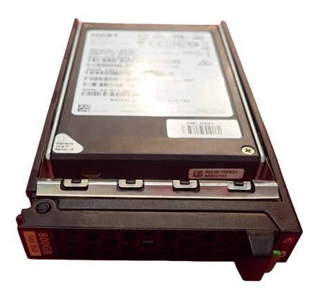Fujitsu 800GB SAS 12Gb/s MU 2.5" SFF MLC Solid State Drive SSD S26361-F5666-L800