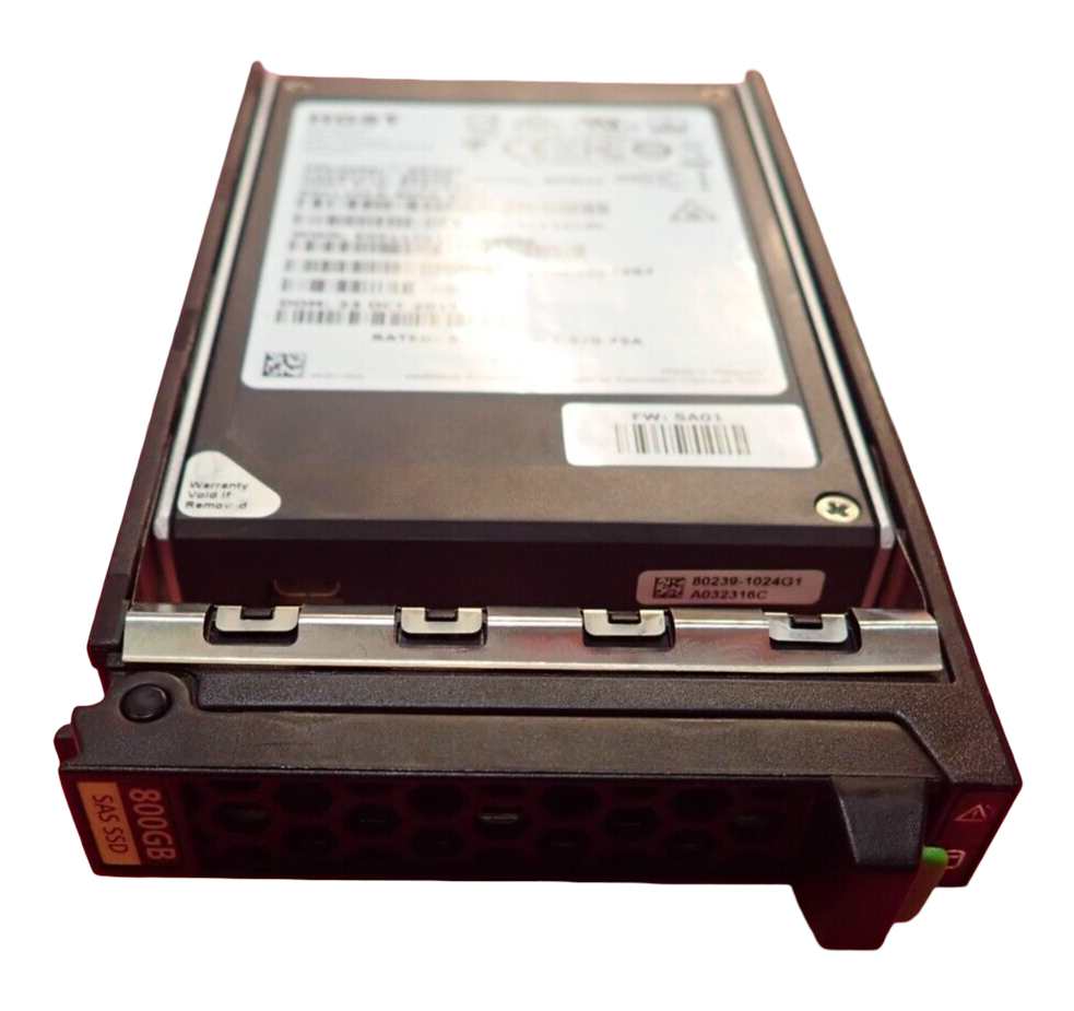 Fujitsu 800GB SAS 12Gb/s MU 2.5" SFF MLC Solid State Drive SSD S26361-F5666-L800