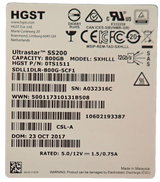 Fujitsu 800GB SAS 12Gb/s MU 2.5" SFF MLC Solid State Drive SSD S26361-F5666-L800