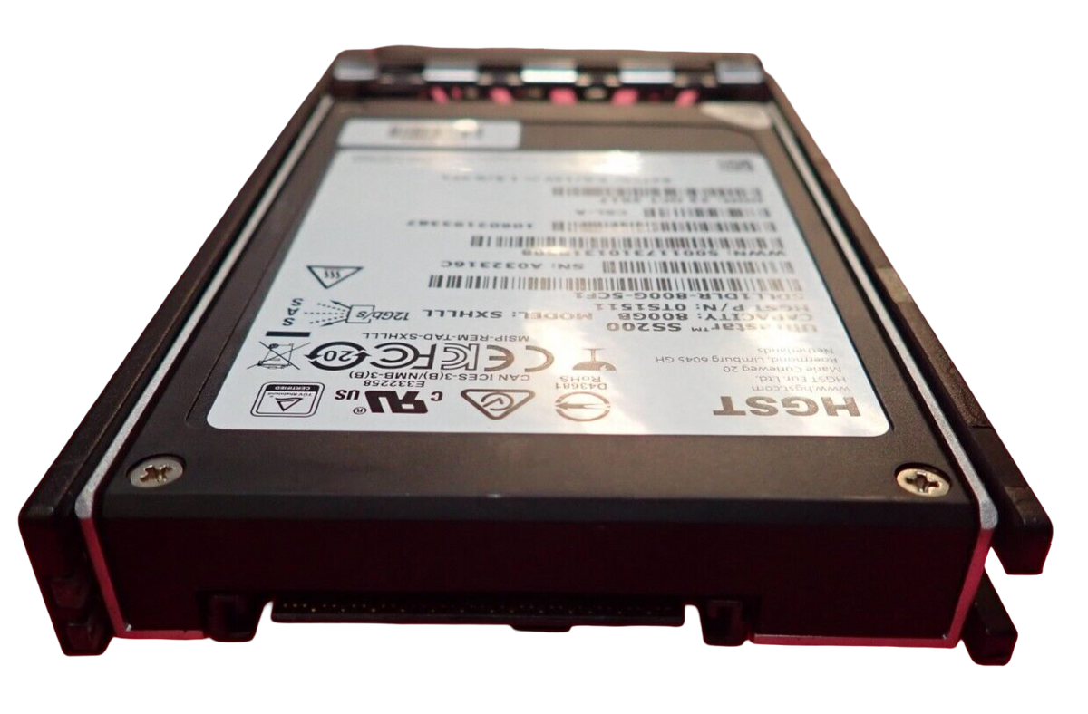 Fujitsu 800GB SAS 12Gb/s MU 2.5" SFF MLC Solid State Drive SSD S26361-F5666-L800