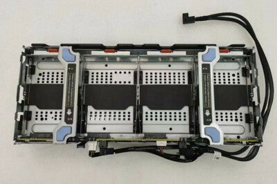 Dell PowerEdge R740xd 4x 3.5" HDD Mid Bay Tray Kit 02MP1D 2MP1D + Cables