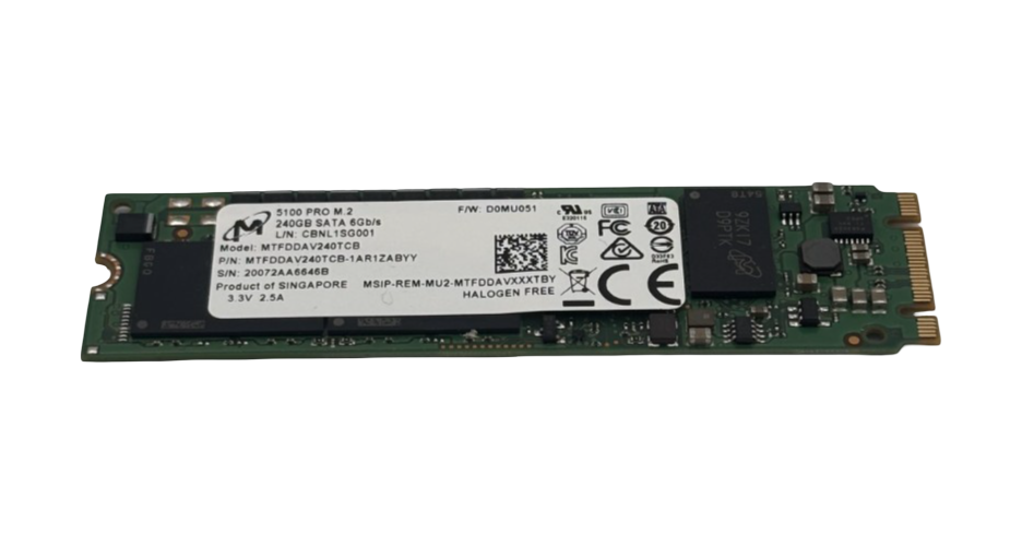 NEW Fujitsu 240GB M.2 6Gbps Internal Solid State Drive S26361-F5707-L240