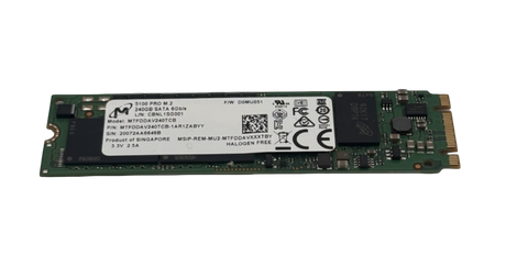 NEW Fujitsu 240GB M.2 6Gbps Internal Solid State Drive S26361-F5707-L240