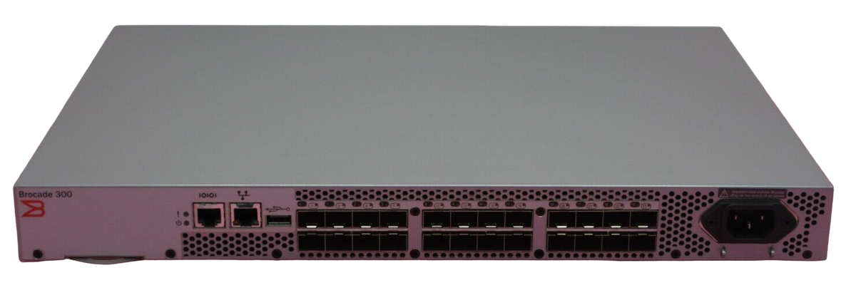 Dell Brocade 300 310 DL-310-0003 310 24-Port 8Gb (24-Active) FC SAN Switch +Lic