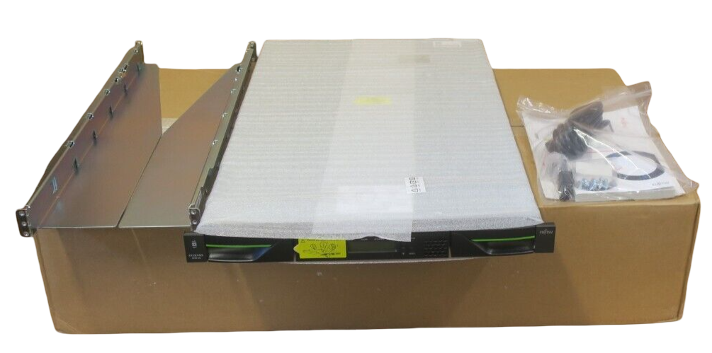 NEW Fujitsu Eternus LT20 S2 8-Slot Single Drive 1U Tape Library Auto Loader