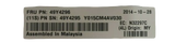 IBM Flex System EN2092 1GbE Scalable Switch 20x RJ45 + 4x SFP Ports 49Y4296