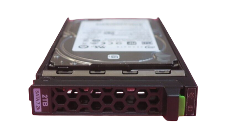 Fujitsu 2TB 7.2K SATA 6Gb/s 512E 2.5" Hot-Plug HDD Hard Drive S26361-F3907-L200