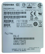 Fujitsu 800GB 2.5" 12Gb/s Hot-Plug SAS SSD Solid State Drive S26361-F5297-L800