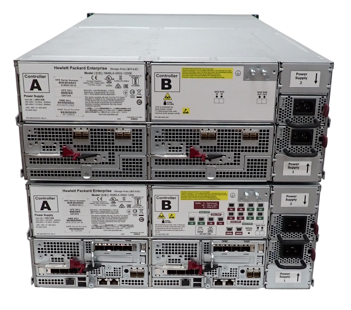 HPE Nimble Storage Flash Array HF60 84TB Q8H40A + ES3 Expansion Q8H34A 42TB