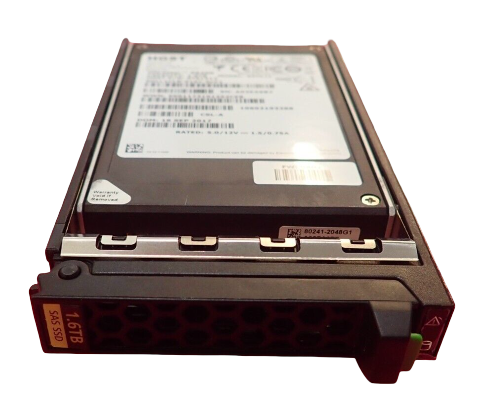 Fujitsu 1.6TB 2.5" SAS 12G MU Hot-Plug Solid State Drive SSD S26361-F5666-L160