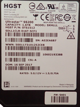 Fujitsu 1.6TB 2.5" SAS 12G MU Hot-Plug Solid State Drive SSD S26361-F5666-L160