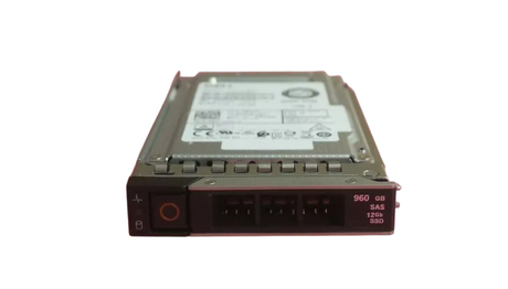 Dell 960GB 2.5" SAS 12G Mixed Use MLC SSD KPM5XVUG960G WFGTH + 14th/15th Caddy