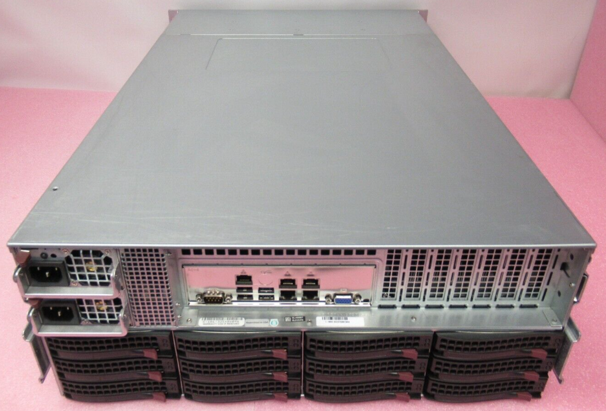 Supermicro CSE-847 X10DRi-T4+ Xeon E5-2600v3/v4 36 x 3.5" Bay 4U Storage Server