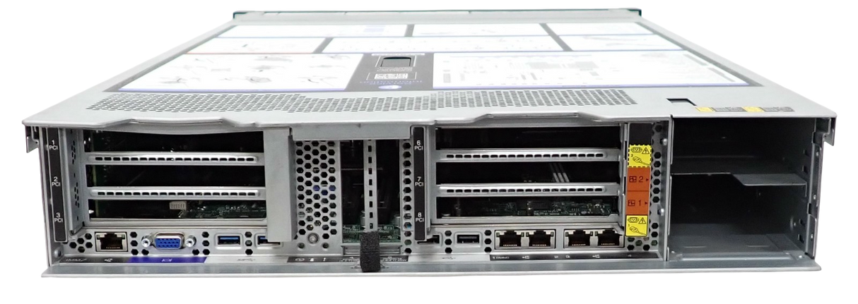 Lenovo x3650 M5 5462-AC1 2x E5-2600v3 CPU 24-DIMM 16x 2.5" Bay 2U CTO Server
