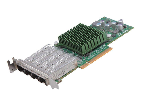 Supermicro AOC-STG-B4S 10GB 4-Port SFP+ PCIe x8 3.0 Ethernet Adapter B-4 LP