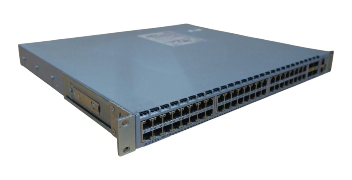 Arista DCS-7050TX-64-R 48x RJ45 1/10GBASE-T 4x 40GbE QSFP+ Switch 2x AC PSU