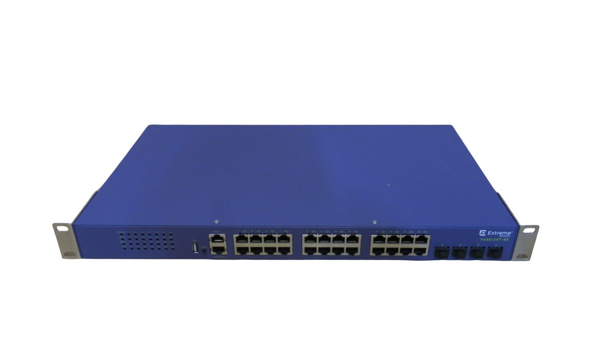 Extreme Networks X435-24T-4S  24-Port Managed Gigabit Rackmount Switch