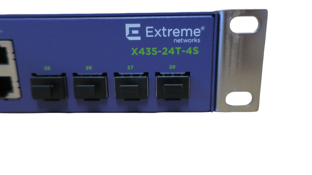 Extreme Networks X435-24T-4S  24-Port Managed Gigabit Rackmount Switch