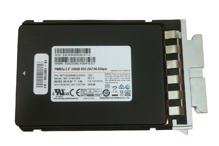 Cisco UCS-S3260-G2SD24 240GB 2.5" SATA 6G Solid State Drive SSD For UCS S3260