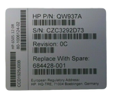 HP SN3000B Brocade 6505 24-Port 16Gb SFP+ FC SAN Switch QW937A (12-Port Active)