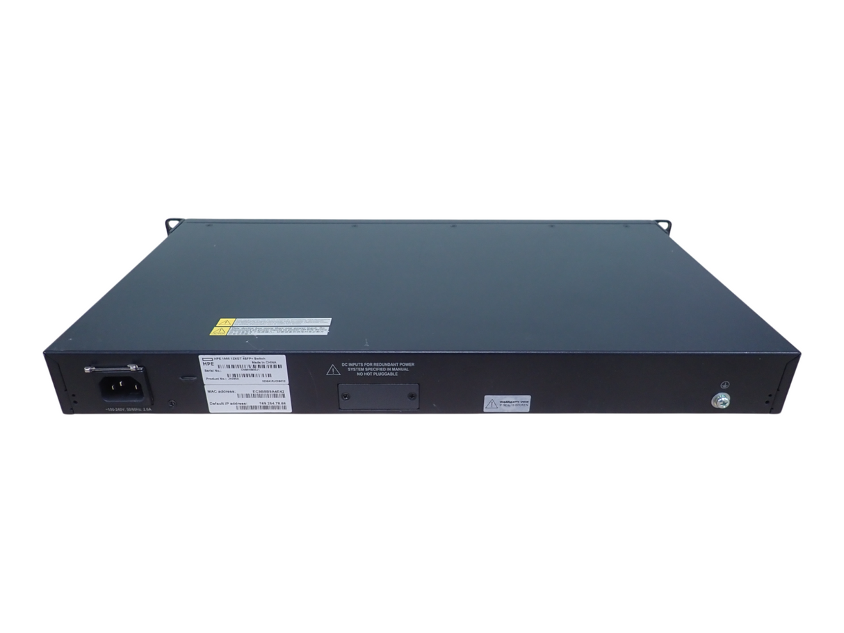 HPE OfficeConnect 1950 12XGT 12x 10G RJ-45 + 4x 10G SFP+ Port  1U Switch JH295A