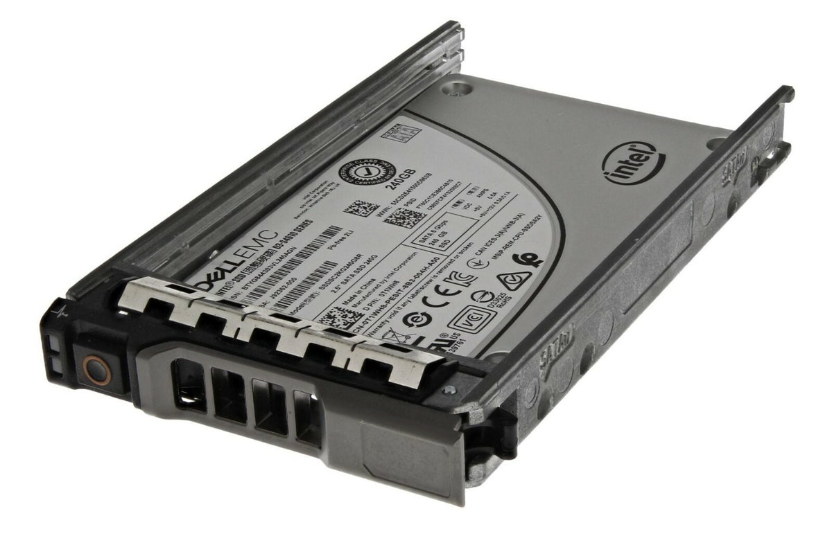 New Dell Enterprise 240GB 2.5" SATA 6G Mix Use NAND TLC SSD T1WH8 SSDSC2KG240G8R