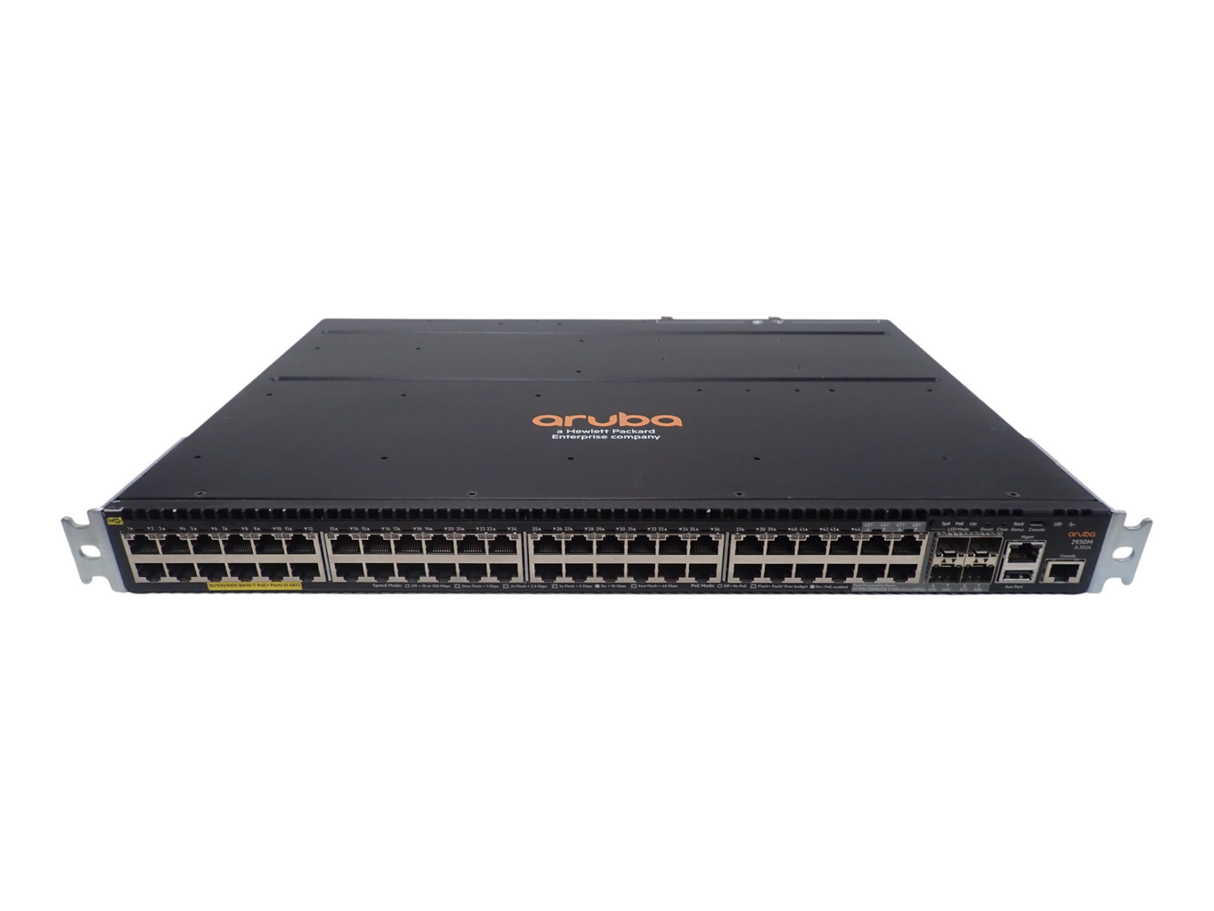 Aruba 2930M 44x Gigabit PoE+ 4x Combo SFP/PoE+ +JL325A + 2 PSU Switch JL322A