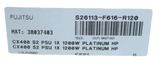 New Fujitsu CX400 S2 1200W Platinum Hot-Plug Power Supply PSU S26113-F616-R120