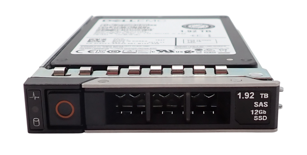Dell PowerEdge 1.92TB SAS 12G RI 2.5" SSD MZ-ILT1T9A F0VFY + 14th-16th Gen Caddy