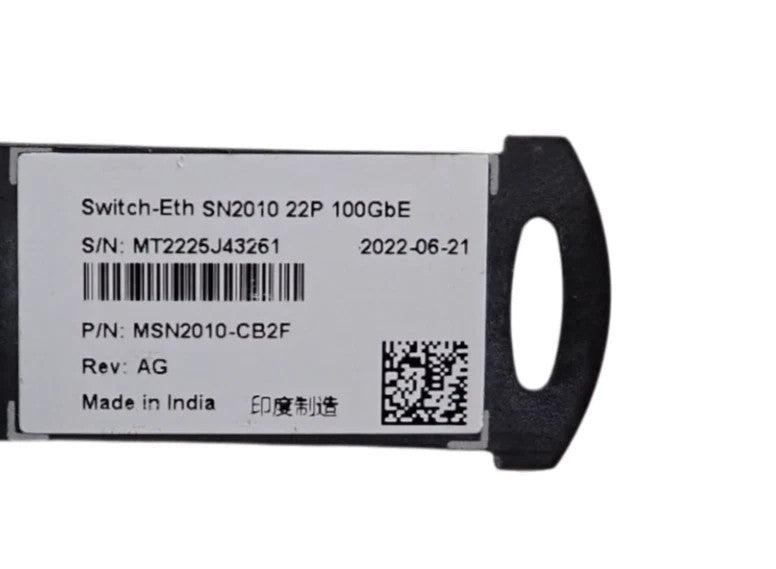 Mellanox SN2010 18x 25Gb SFP28 4x 100Gb QSFP28 Switch MSN2010-CB2F B2F ONYX 3.10