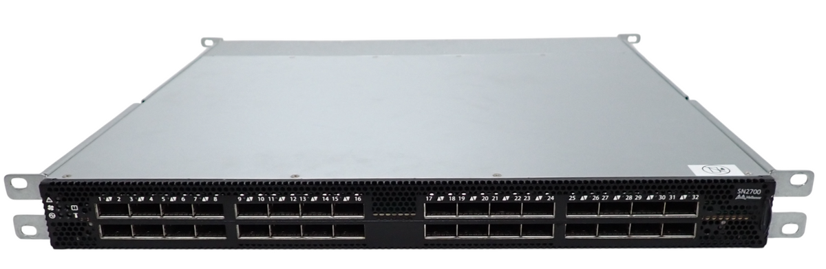Mellanox SN2700 32x 100Gb QSFP28 Short Depth Switch MSN2700-CB2F B2F O ...