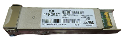 Brocade Foundry Networks 10G-XFP-LR 10GBASE-LR/LW 1310nm FTRX-1411D3-F1 SMF