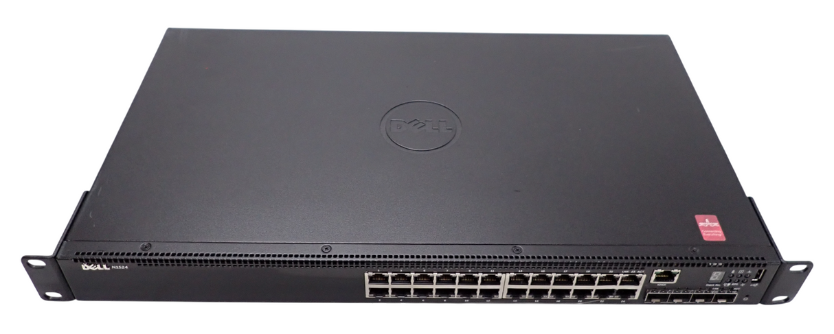 Dell Networking N1524 24x 10/100/1000 + 4x 10 Gigabit SFP+ L2+ 1U Managed Switch