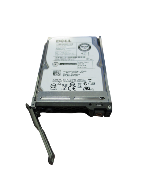Dell H5WGN - 2.5" 900GB 6G 10K SAS Hot Plug Hard Drive HDD In choice of Caddy