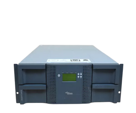 Fujitsu FibreCAT TX48 S2 Rackmount Tape Library Autoloader - No Drives
