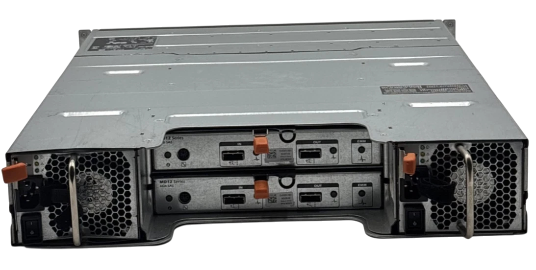 Dell PowerVault MD1220 24SFF Dual Controller Storage Array + Dual 600W PSU