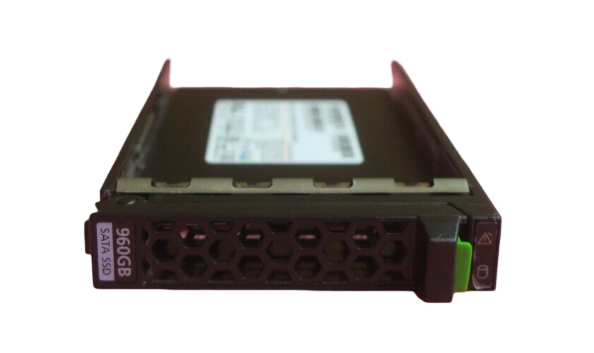 Fujitsu 960GB SATA 6Gb/s Mixed Use 2.5" Hot-Plug SSD S26361-F5588-L960 + Caddy