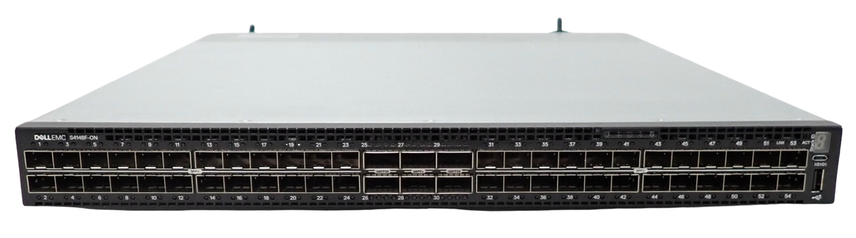 Dell PowerSwitch S4148F-ON RA 48x 10G SFP+ 2x 40G QSFP 4x 100G QSFP28 OS10 Perp
