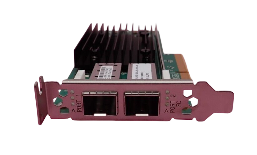 Dell QLogic QLE2772NL-DEL Enhanced Dual Port 32Gb FC SFP+ HBA PCIe 4.0 JJW53