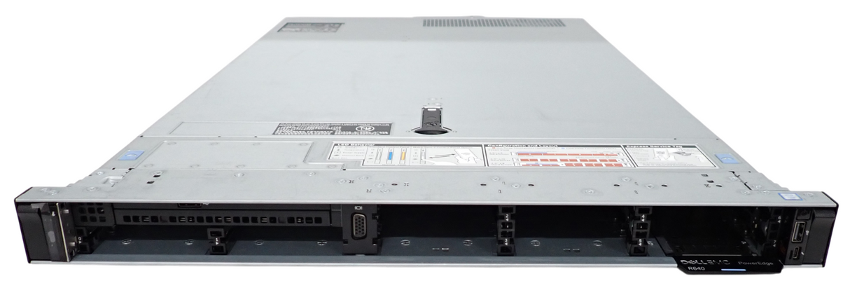 Dell PowerEdge R640 Dual Scalable 2nd Gen CPU 24-DIMM 8-Bay 1U CTO Server