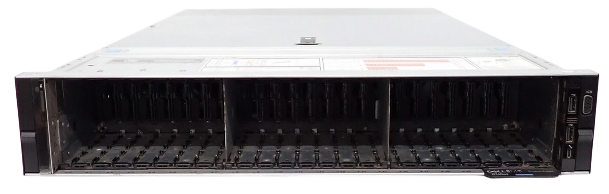 Dell PowerEdge R740xd 2x Scalable CPU 24-DIMM 24x 2.5" SAS Bay CTO 2U Server