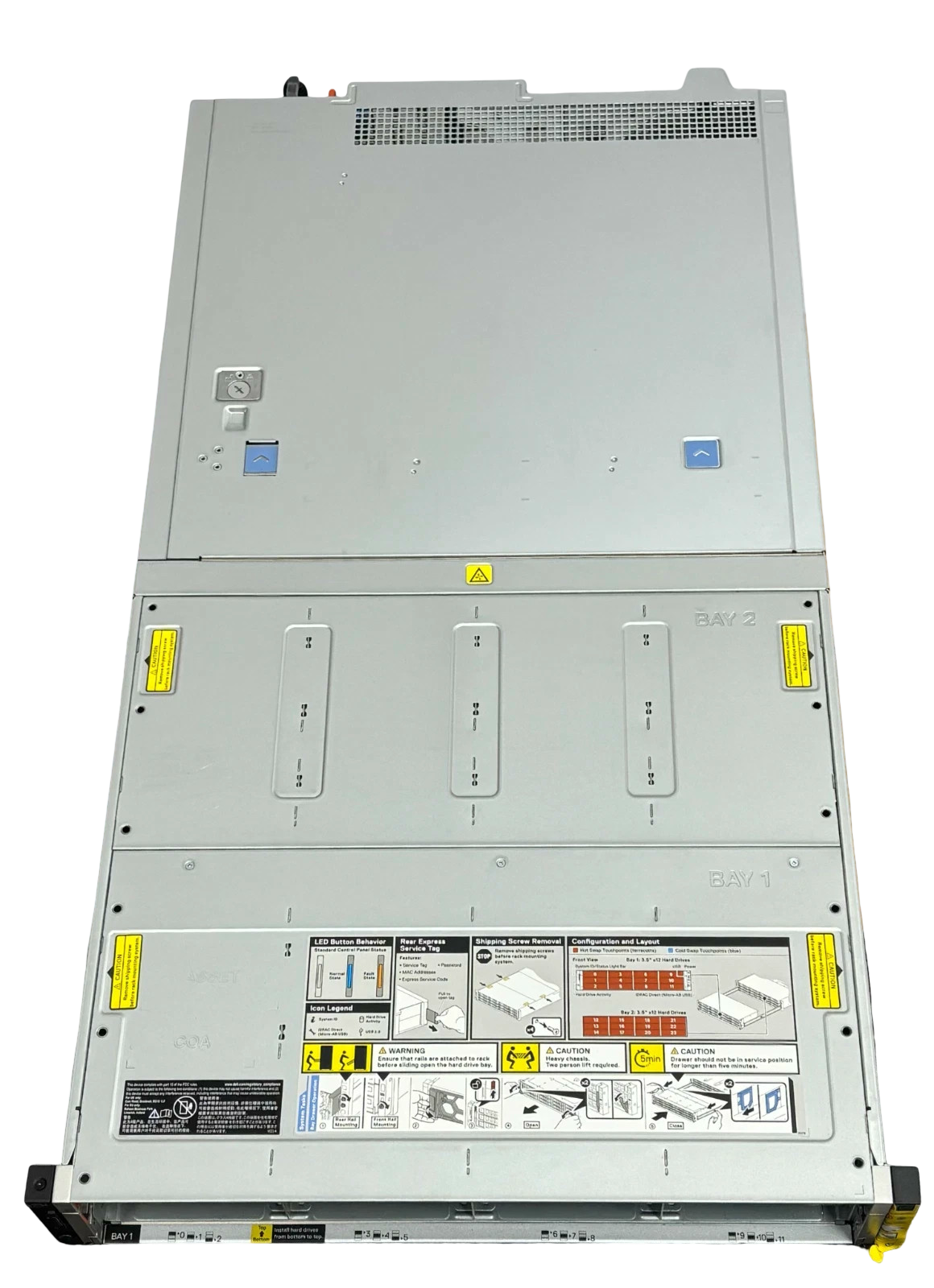 New Dell PowerEdge R740XD2 24-Bay 2x Scalable CPU 16-DIMM 2U CTO Rack Server