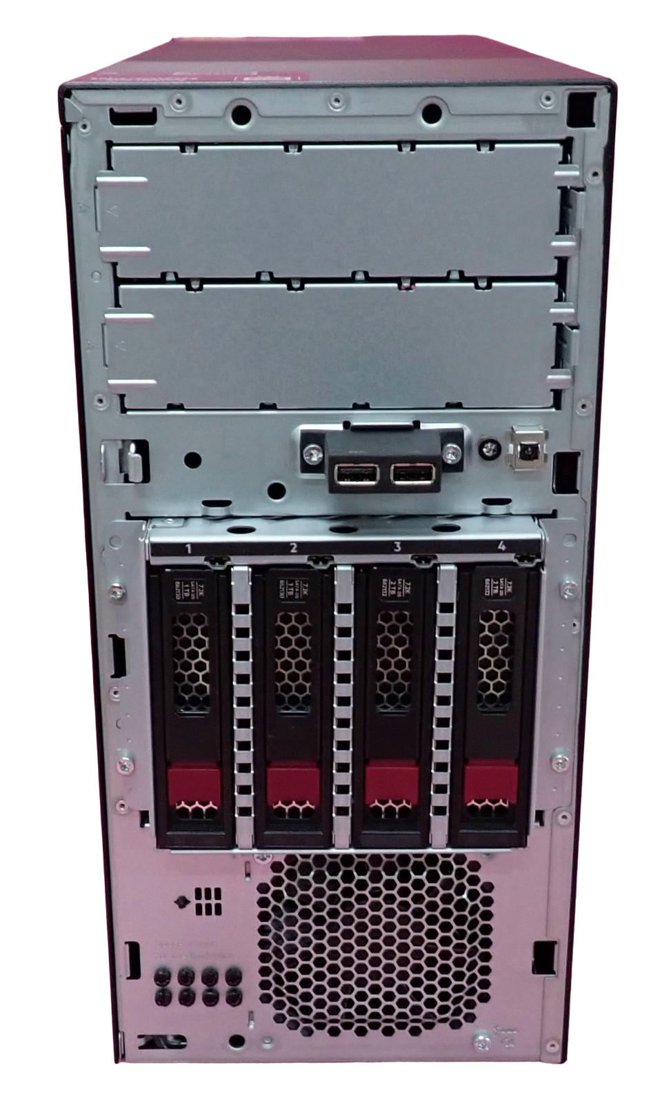 HP Proliant ML30 G10 GEN10 4C E-2124 16GB Ram 4-Bay 2x 1TB 2x 2TB Tower Server