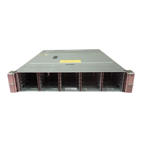HP D3700 Storage Enclosure QW967A 25 x 2.5" Bay 2x 12Gb SAS Controller 2x PSU
