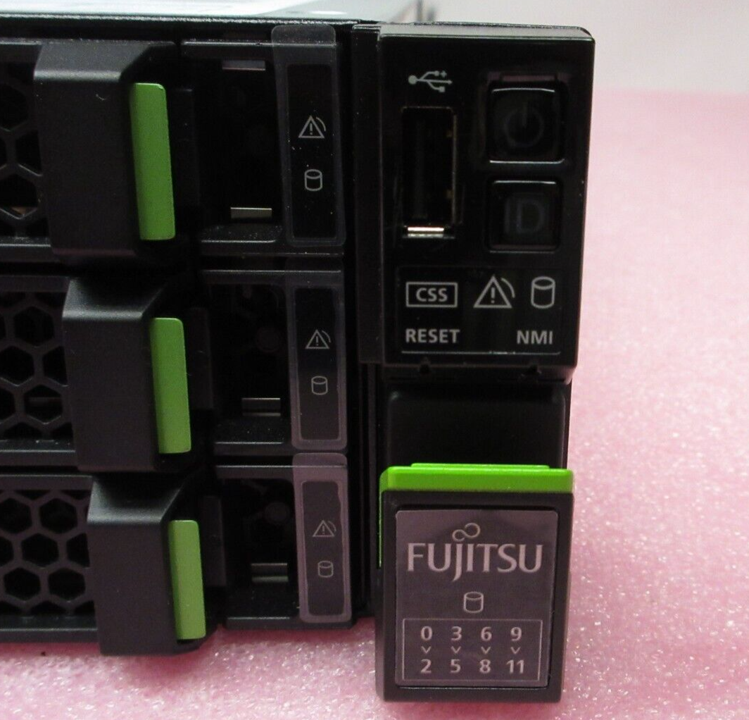 Fujitsu Primergy RX2540 M4 2x Gold 5115 384GB Ram 7.68TB SSD 48TB HDD 2U Server