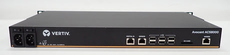 Vertiv Avocent ACS8000 8-Port Console Server DAC Dual AC With Modem ACS8008MDAC