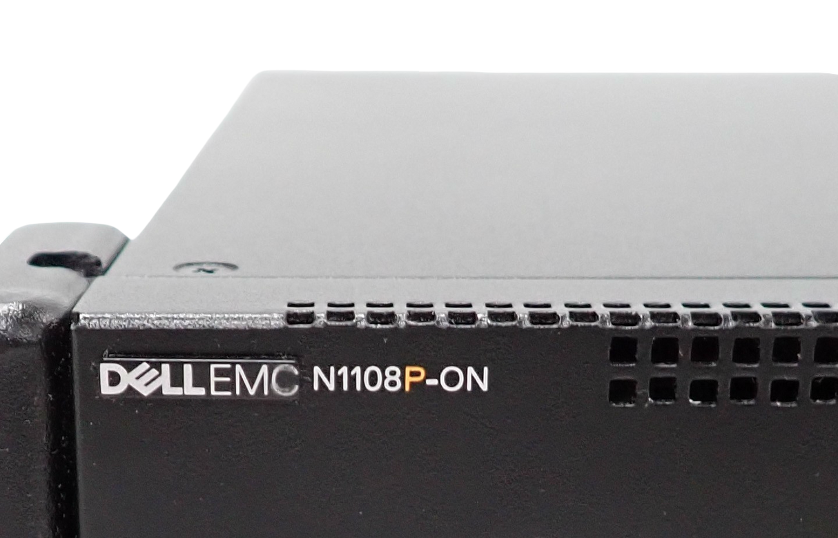 Dell EMC N1108P-ON 8x 1GbE RJ45 (4 PoE+) + 2x 1GbE RJ45 + SFP Ports L2 1U Switch