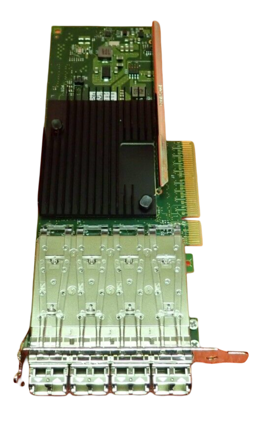 Fujitsu X710-DA4 Quad Port 10Gb SFP+ Network Adapter S26361-F3640-L504 + SFPs